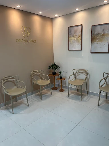Recepção da clínica Odonto Face